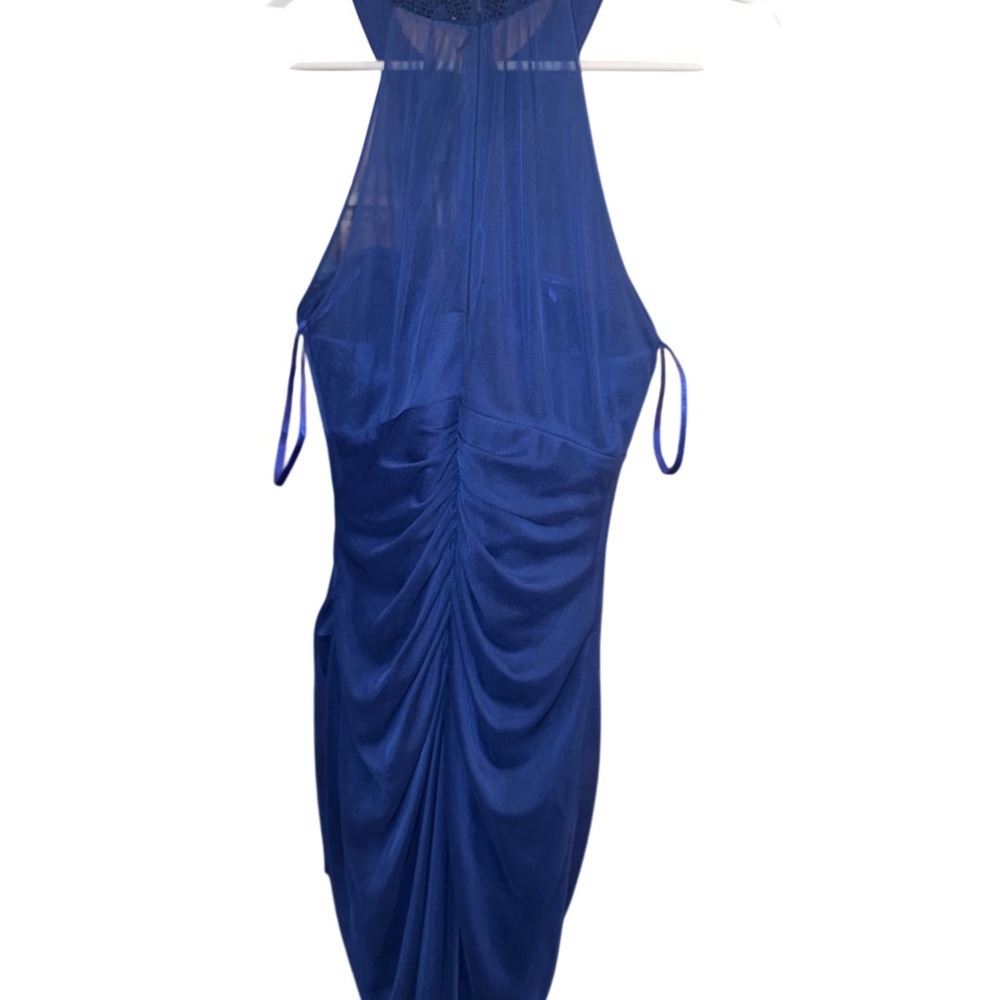 Cache Blue Halter Dress - Picture 2 of 4